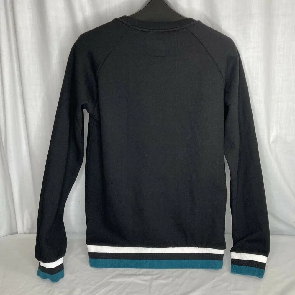 Bee Inspired Brand Signature Crew Sweatshirt B33 Black Medium Athletic Unisex